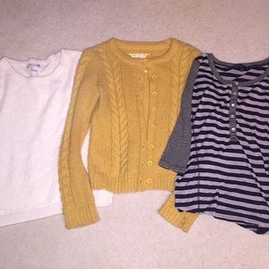 Three sweater shirt bundle